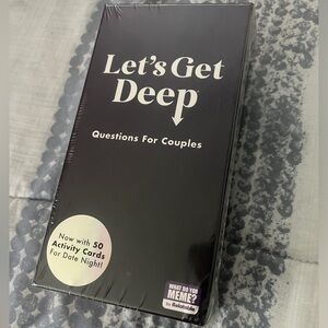 NWT Let's Get Deep - The Adult Party Game for Couples by What Do You Meme?®